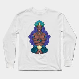 Goddess of the Yoruba religion - Yemoja Long Sleeve T-Shirt